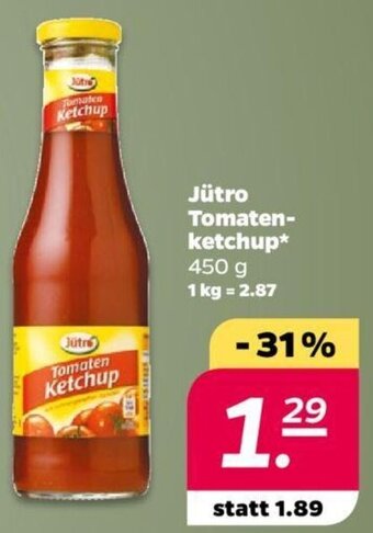 NETTO Jütro Tomatenketchup 450 g Angebot