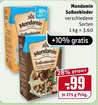 REWE Kaufpark Mondamin Soßenbinder 275g Angebot