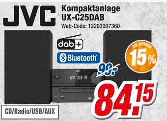 Expert JVC Kompaktanlage UX-C25DAB Angebot