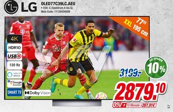 Expert LG SMART TV OLED77C39LC.AEU Angebot