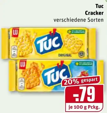 REWE Kaufpark Tuc Cracker 100g Angebot