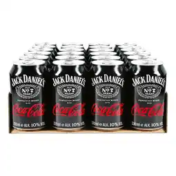 Netto Marken-Discount Jack daniels & cola 10,0 % vol 0,33 liter, 24er pack Angebot