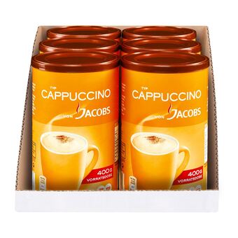Netto Marken-Discount Jacobs cappuccino 400 g, 6er pack Angebot
