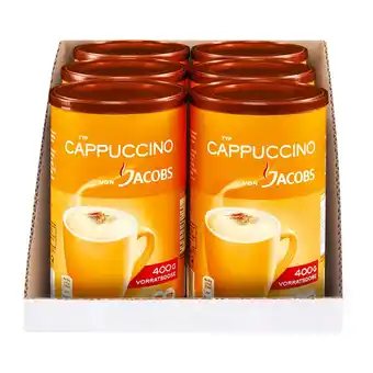 Netto Marken-Discount Jacobs cappuccino 400 g, 6er pack Angebot