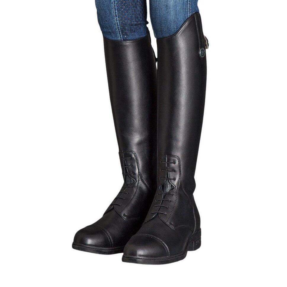 Damenreitstiefel aus leder mountain horse venice young hr Angebot bei Decathlon