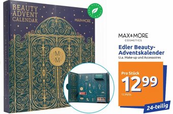 Action MAX & MORE COSMETICS Edler Beauty-Adventskalender Angebot