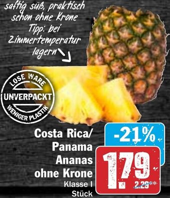 Hit Costa Rica/ Panama Ananas ohne Krone Angebot