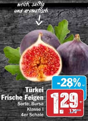HIT Türkei Frische Feigen 4er Schale Angebot