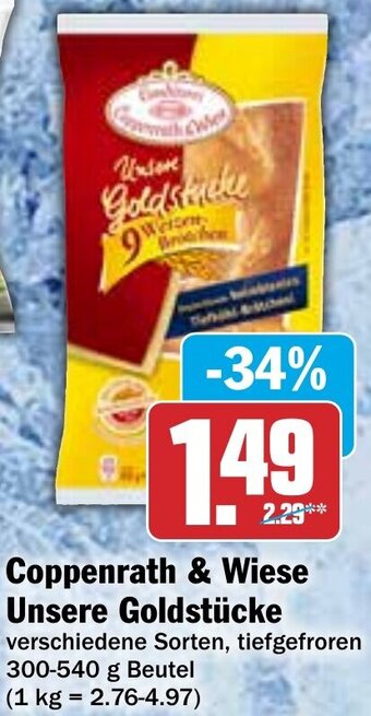 Hit Coppenrath & Wiese Unsere Goldstücke 300-540 g Beutel Angebot