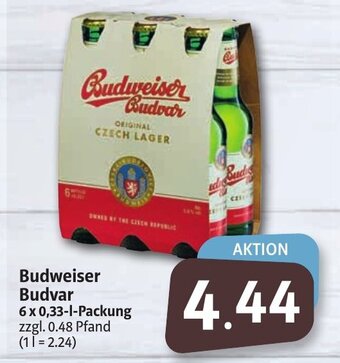 Markant Markt Budweiser Budvar 6 x 0,33-l Angebot