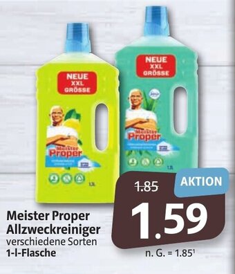 Markant Markt Meister Proper Allzweckreiniger verschiedene Sorten 1-l Angebot