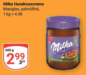 Globus Milka Haselnusscreme 600 g Angebot