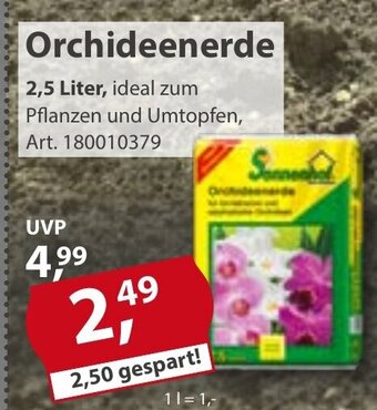 Sonderpreis Baumarkt Orchideenerde 2.5L Angebot