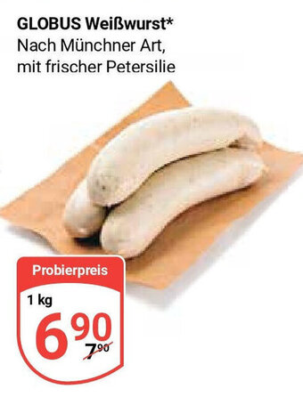 Globus GLOBUS Weißwurst 1 kg Angebot