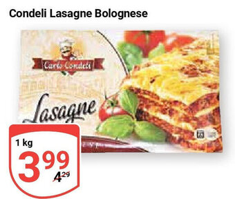 Globus Condeli Lasagne Bolognese 1 kg Angebot