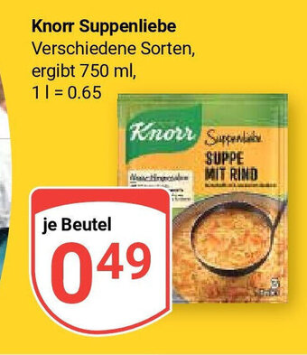 Globus Knorr Suppenliebe Angebot