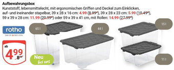 Globus rotho Aufbewahrungsbox Angebot