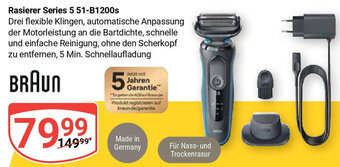 Globus BRAUN Rasierer Series 5 51-B1200s Angebot