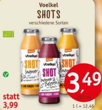 Erdkorn Biomarkt Voelkel SHOTS 280 ml Angebot