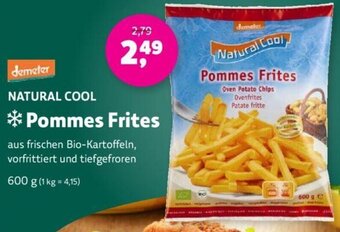 Denns BioMarkt demeter NATURAL COOL Pommes Frites 600 g Angebot