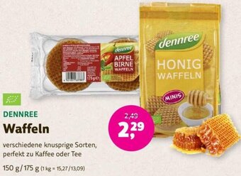 Denns BioMarkt DENNREE Waffeln 150 g/175 g Angebot