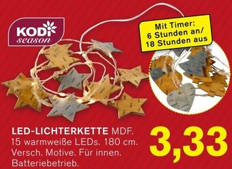 KODi LED-LICHTERKETTE Angebot