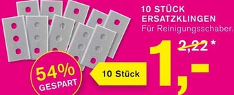 KODi 10 STÜCK ERSATZKLINGEN Angebot