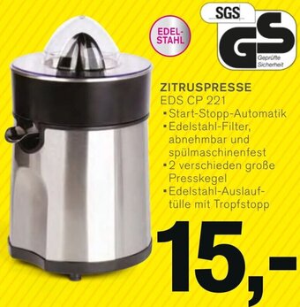 KODi ZITRUSPRESSE EDS CP 221 Angebot