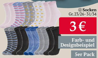 Woolworth Socken Gr. 23/26-31/34 Angebot