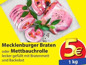 Famila Nord Ost Mecklenburger Braten oder Mettbauchrolle 1 kg Angebot