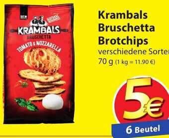 Famila Nord Ost Krambals Bruschetta Brotchips 70 g Angebot