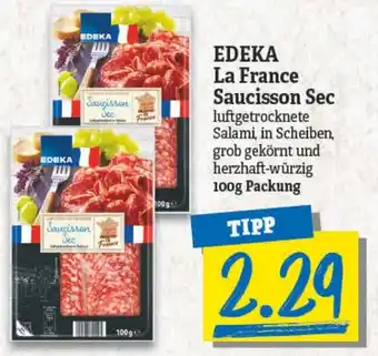 NP Discount Edeka La France Saucisson Sec 100g Angebot