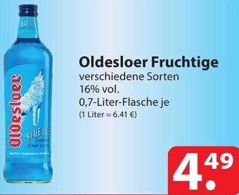 Famila Nord Ost Oldesloer Fruchtige 0,7 Liter Flasche Angebot