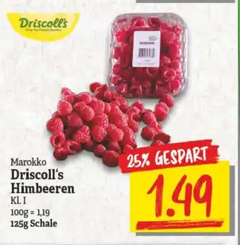 NP Discount Marokko Driscoll's Himbeeren 125g Angebot