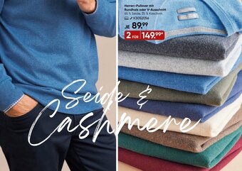 Galeria Herren-Pullover mit Rundhals oder V-Ausschnitt Angebot