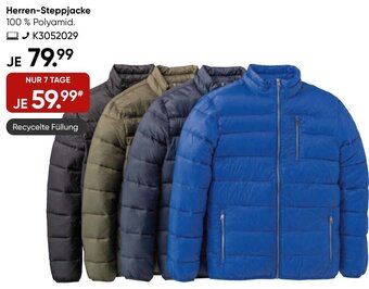 Galeria Herren-Steppjacke Angebot
