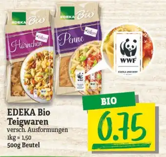 NP Discount Edeka Bio Teigwaren 500g beutel Angebot