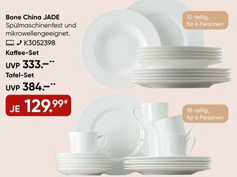 Galeria Bone China JADE Kaffee-Set Angebot
