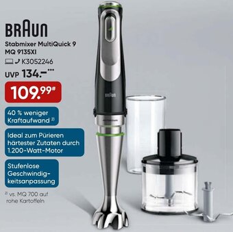 Galeria BRAUN Stabmixer MultiQuick 9 MQ 9135XI Angebot