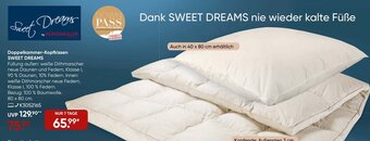 Galeria Doppelkammer-Kopfkissen SWEET DREAMS Angebot