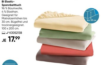 Galeria GALERIA essentials Bi Elastic-Spannbetttuch Angebot