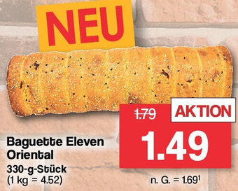 Famila Nord West Baguette Eleven Oriental 330-g-Stück Angebot