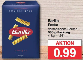 Famila Nord West Barilla Pasta 500 g Packung Angebot