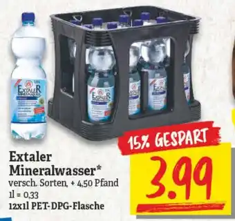 NP Discount Extaler Mineralwasser 12x1L Angebot