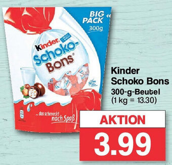 Famila Nord West Kinder Schoko Bons 300 g Beutel Angebot