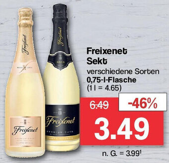 Famila Nord West Freixenet Sekt 0,75 L Flasche Angebot