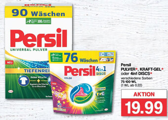 Famila Nord West Persil PULVER, KRAFT-GEL oder 4in1 DISCS 75-100-WL Angebot