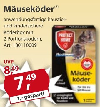 Sonderpreis Baumarkt PROTECT HOME Mäuseköder Angebot