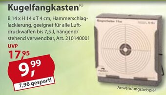 Sonderpreis Baumarkt Kugelfangkasten Angebot