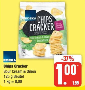 Marktkauf EDEKA Chips Cracker 125 g Beutel Angebot
